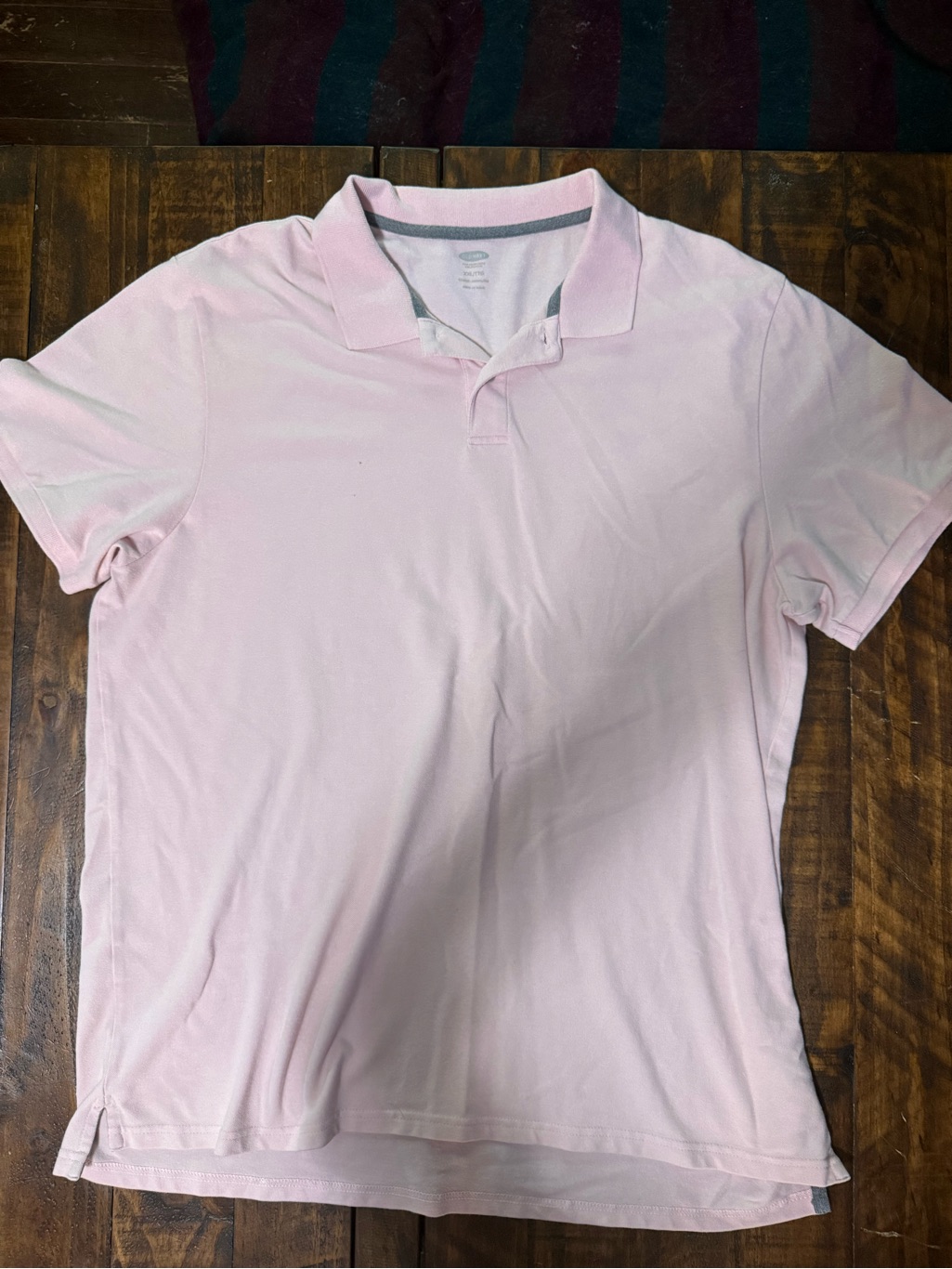 Old Navy Light Pink Men's Polo Shirt